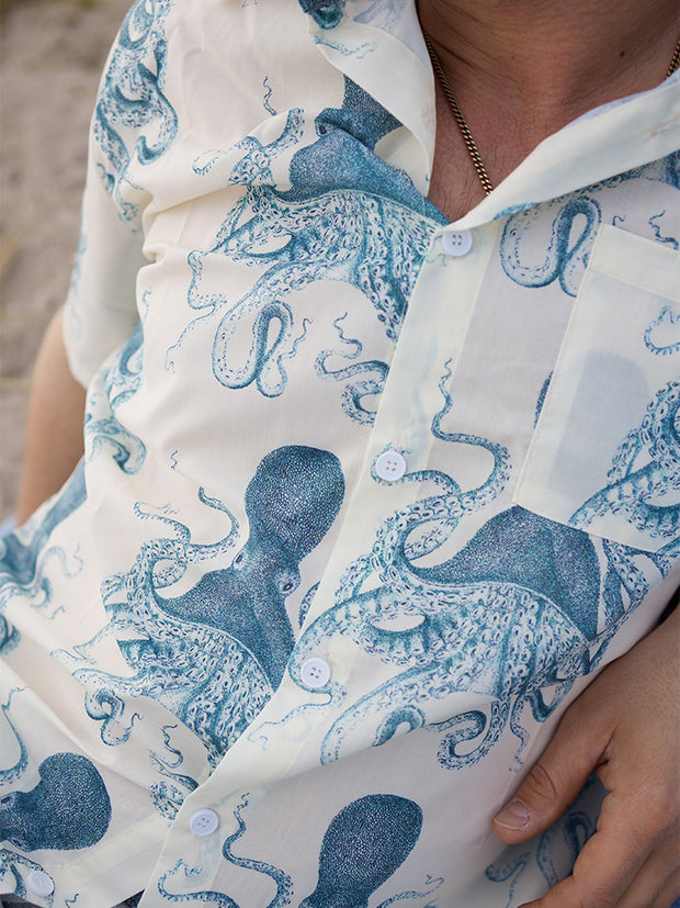 [Dispatch In 24H]Octopus Printed Shirts