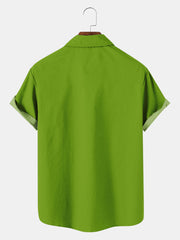 Fydude Men'S PICKLEBALL Printed Shirt