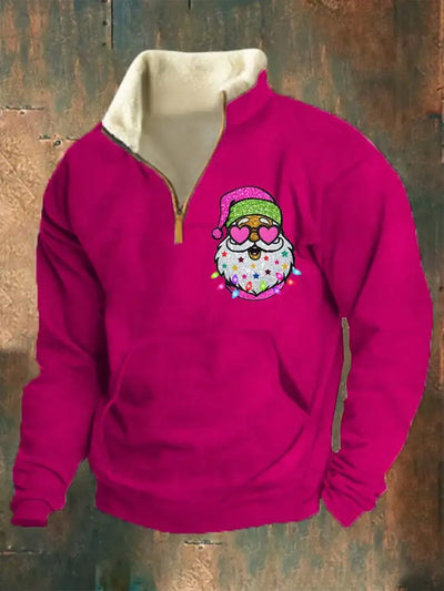 Fydude Men'S Christmas Print Sweatshirt