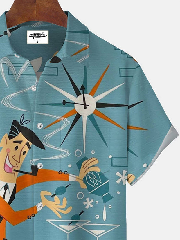 Men's Atomic Lab Exploration Print Shirt