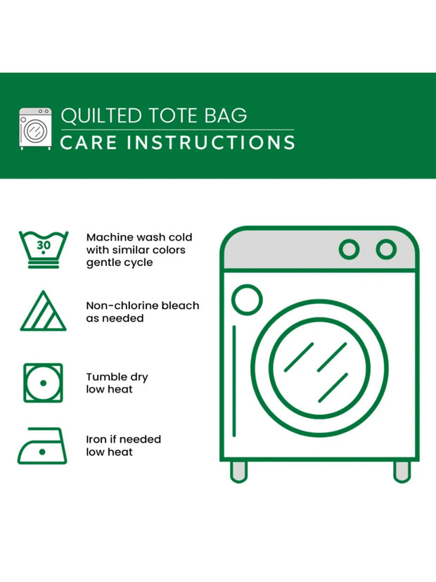 Coastal Trekker Quilted Tote Bag