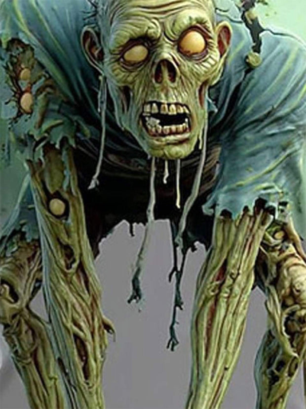 Men's Horror Zombie  Print Shirt