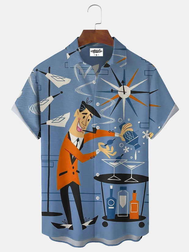 Men's Atomic Lab Exploration Print Shirt