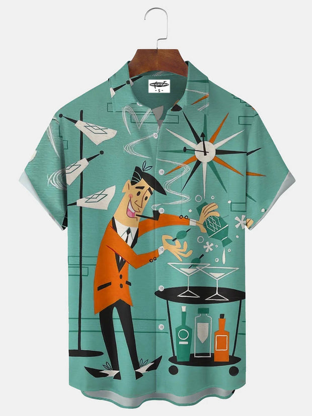 Men's Atomic Lab Exploration Print Shirt