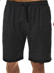 Men'S Loose Tethered Straight Five-Point Shorts