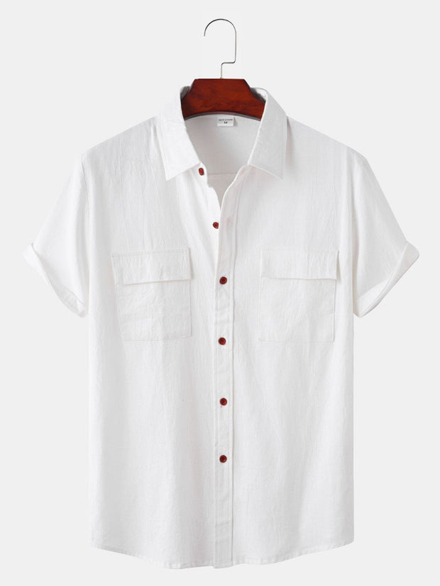 Men'S Casual Print Shirt