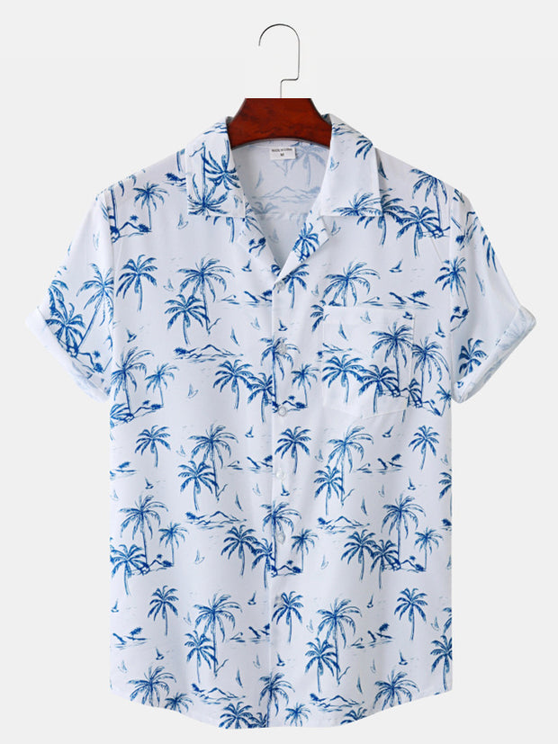 Coconut Tree Print Shirt