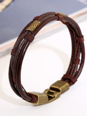 Men's Vintage Leather Bracelet